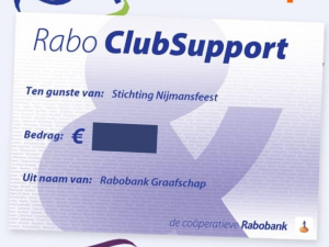 Opbrenst Rabobank ClubSupport